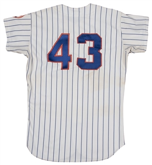 1973 Jim McAndrew Game Used and Signed New York Mets Home Jersey (PSA/DNA)